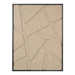 Akoestische muurdecoratie van PET-vilt