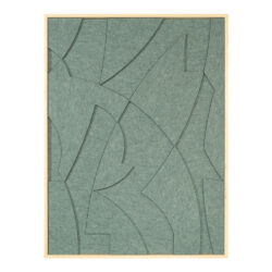 Vilt wanddecoratie - akoestiche wanddecoratie van PET-Vilt