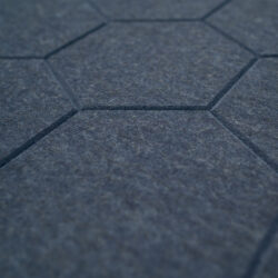 Vilt tegels - stijlvolle patronen en kleuren