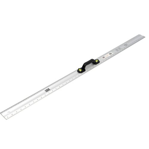 Aluminium Liniaal met Waterpas, 120cm