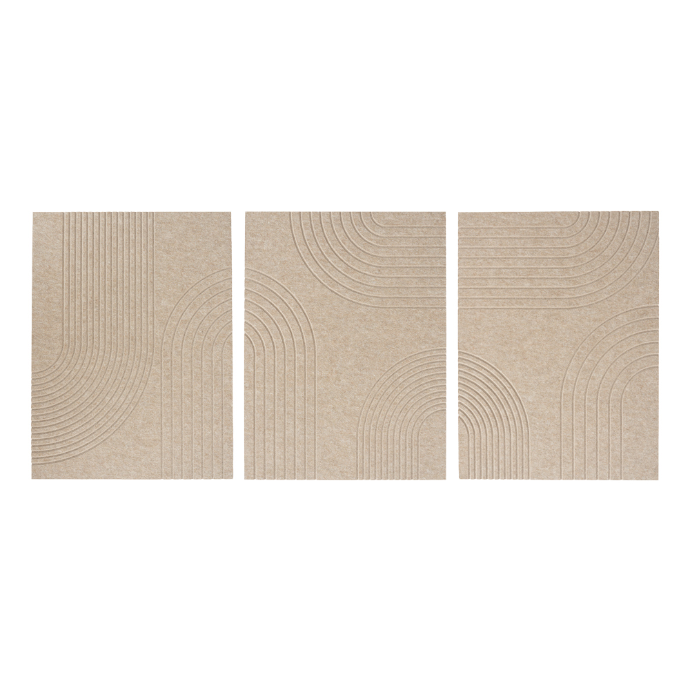 PET-Vilt wanddecoratie - verbeter de akoestiek in je ruimte