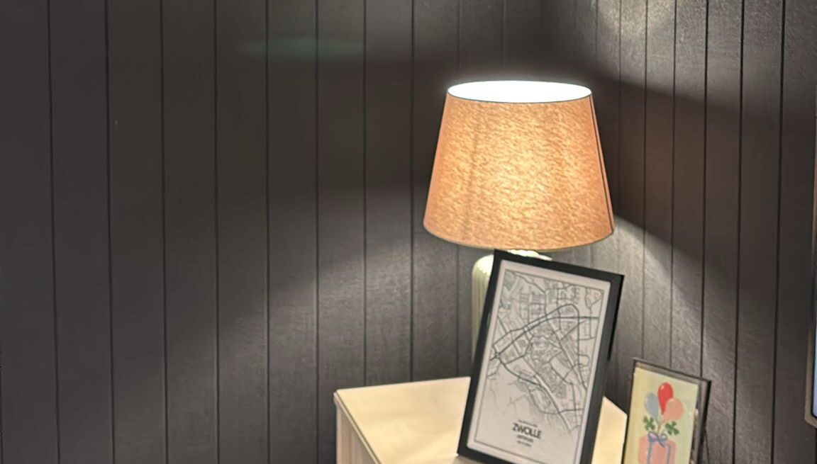 Zwarte vilt wandpanelen