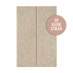 Vilt sample - viltpaneel - vilt wandpaneel met groeven - D4-2