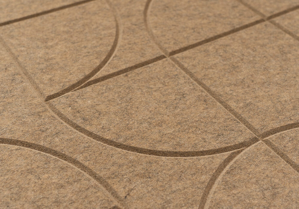 Akoestiek verbeteren met vilt wandbekleding