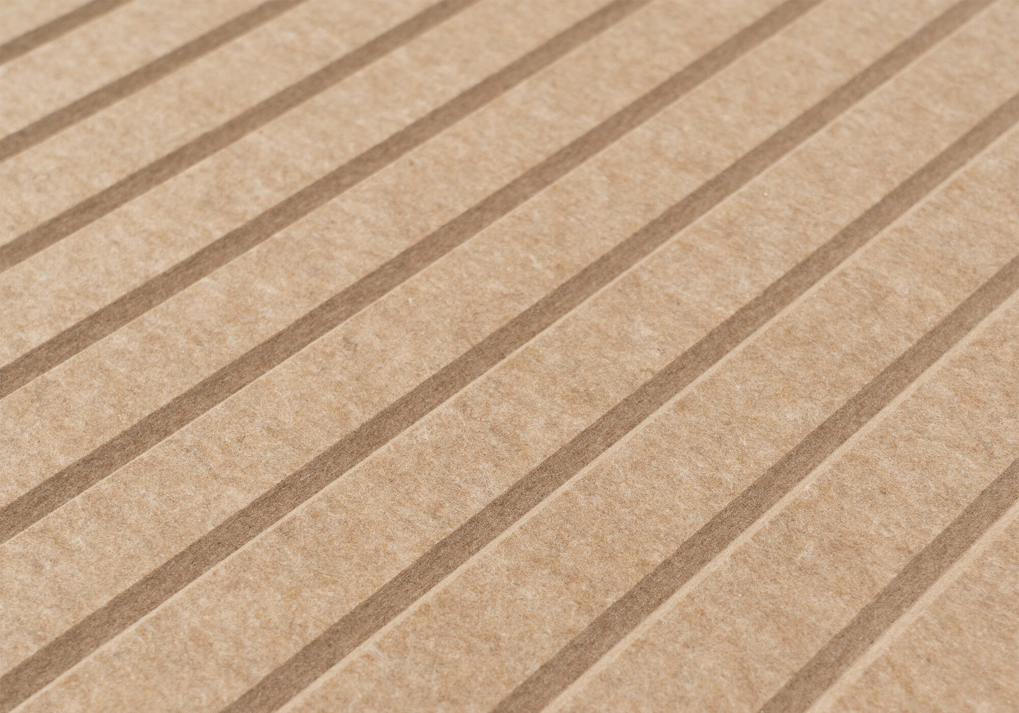 Akoestiek verbeteren met PET-vilt - detail wandpaneel