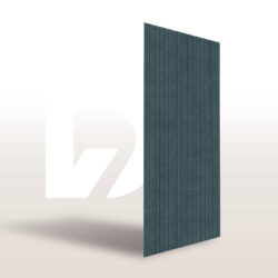 Viltpaneel D204 - Akoestisch viltpaneel met verticale lijnen met variërende tussenafstanden.