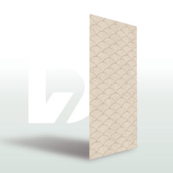 Viltpaneel Beige met patroon