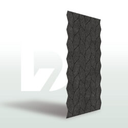 Viltpanelen - viltpaneel D227 - 280 x 120cm - Akoestische vilt wandpanelen